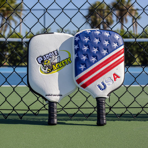 Old Glory Pickleball Paddle Cover back